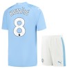 Officiële Voetbalshirt + Korte Broek Manchester City Kovacic 8 Thuis 2023-24 - Kids